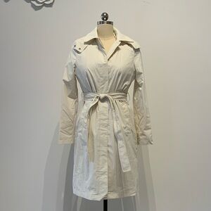 Banana Republic Classic Cream Trench Coat